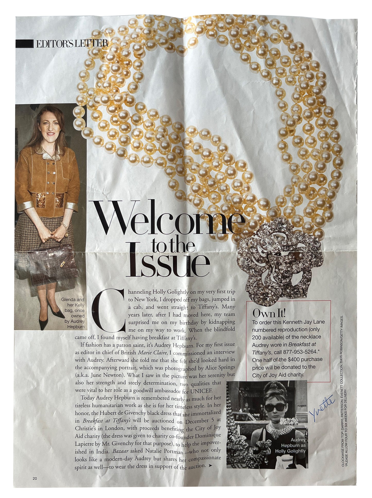 KJL Kenneth Jay Lane ティファニーで朝食を 5連パールのネックレス