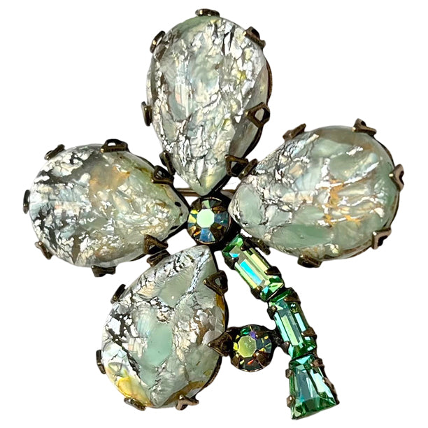 VJ-3826 Regency Four-leaf brooch Regency