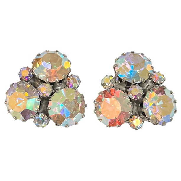 VJ-4401 WEISS Aurora Rhinestone Earrings