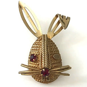 Sarah Coventry Winking Rabbit Brooch