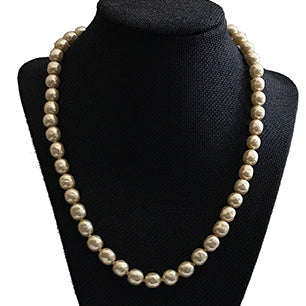 Miriam Haskell "Basics" Baroque pearl double necklace Miriam Haskell