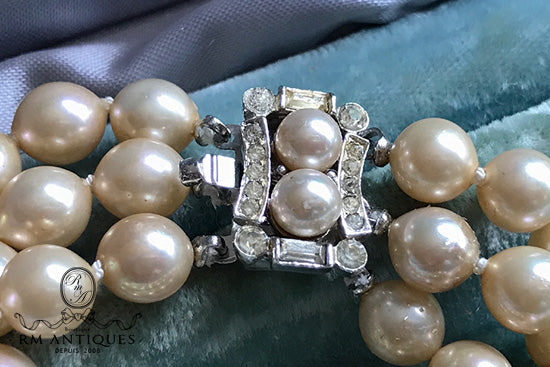 VJ-5858 Vendome triple pearl bracelet Vendome