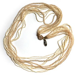 Miriam Haskell 11-strand necklace Miriam Haskell