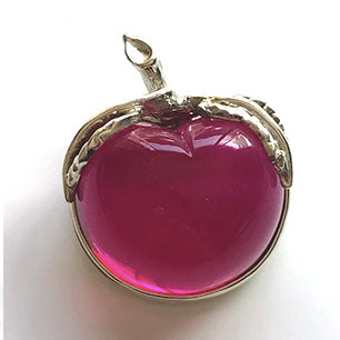 Sarah Coventry 'Burgundy' 1972 Apple Brooch Sarah Coventry