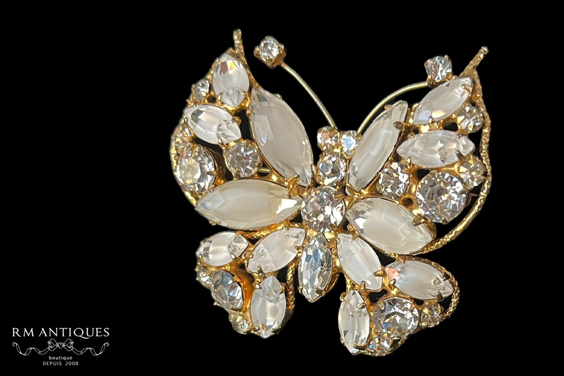 VJ-6347 Regency Signature Piece Butterfly Brooch