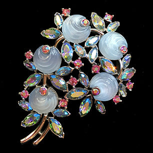 Trifari Fruit Salad Brooch Trifari