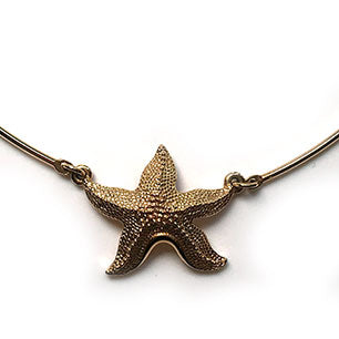 Sarah Coventrey "sea star" 1977 starfish choker necklace Sarah Coventrey