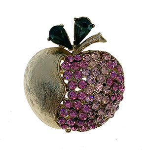 Sample Art Gene Verri Apple Pave Brooch