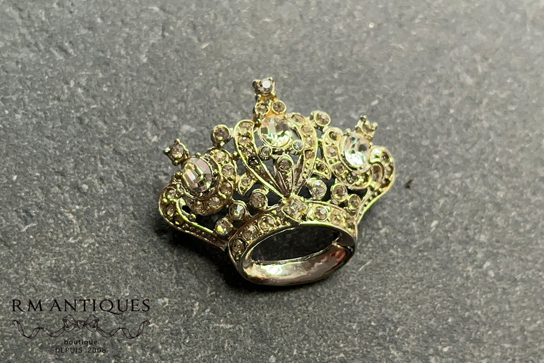 VJ-8623 Coro Crown Brooch Coro Craft