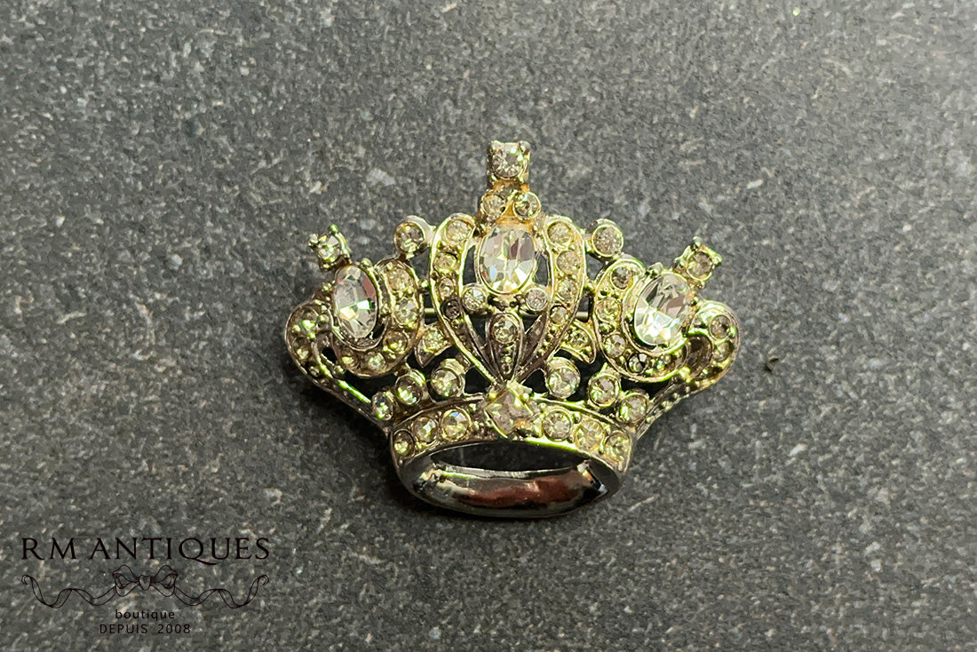 VJ-8623 Coro Crown Brooch Coro Craft