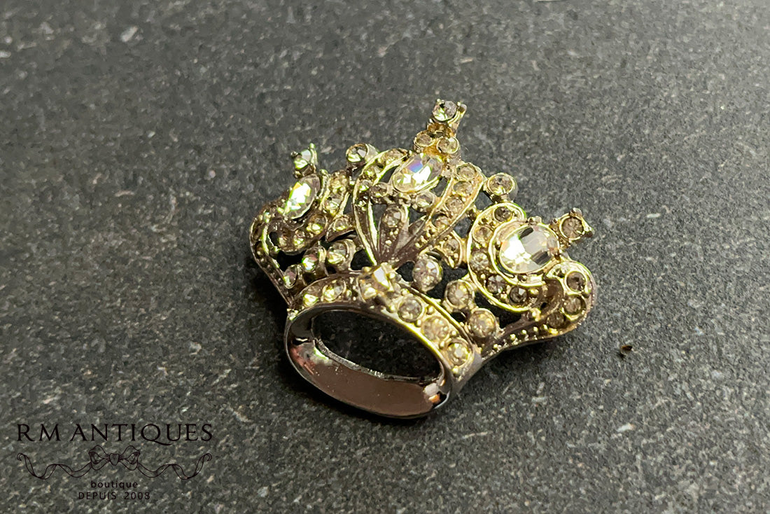 VJ-8623 Coro Crown Brooch Coro Craft