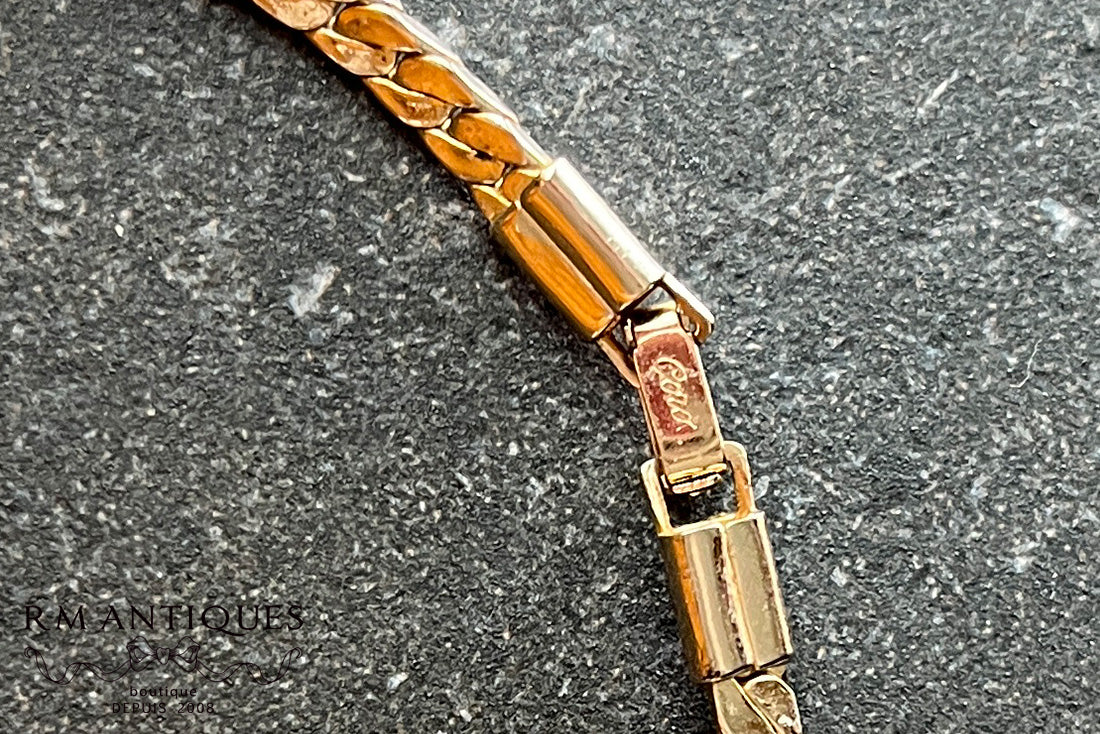 VJ-8744 Coro Rhinestone choker necklace Coro PAT PEND 1950