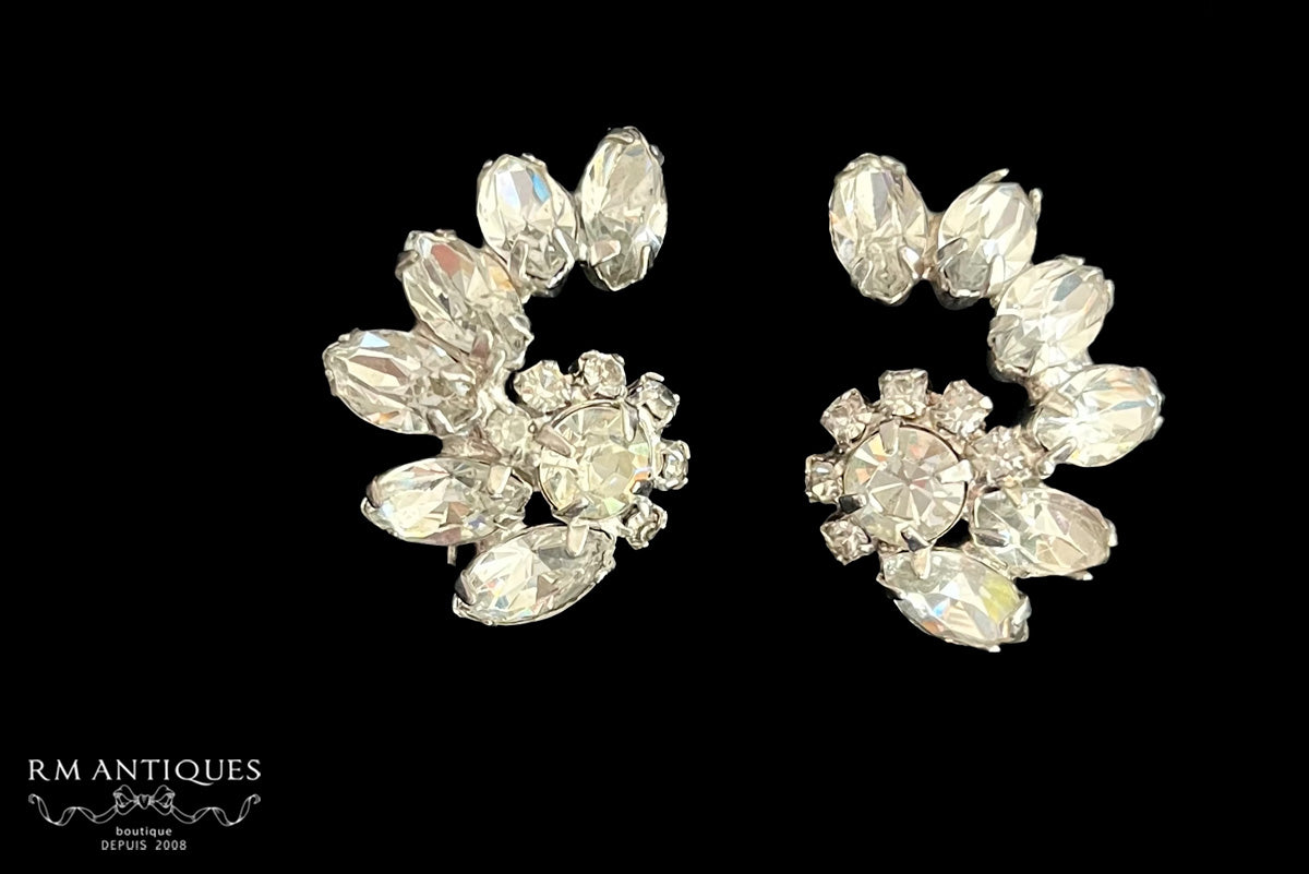 VJ-8810 Kramer crystal stone earrings